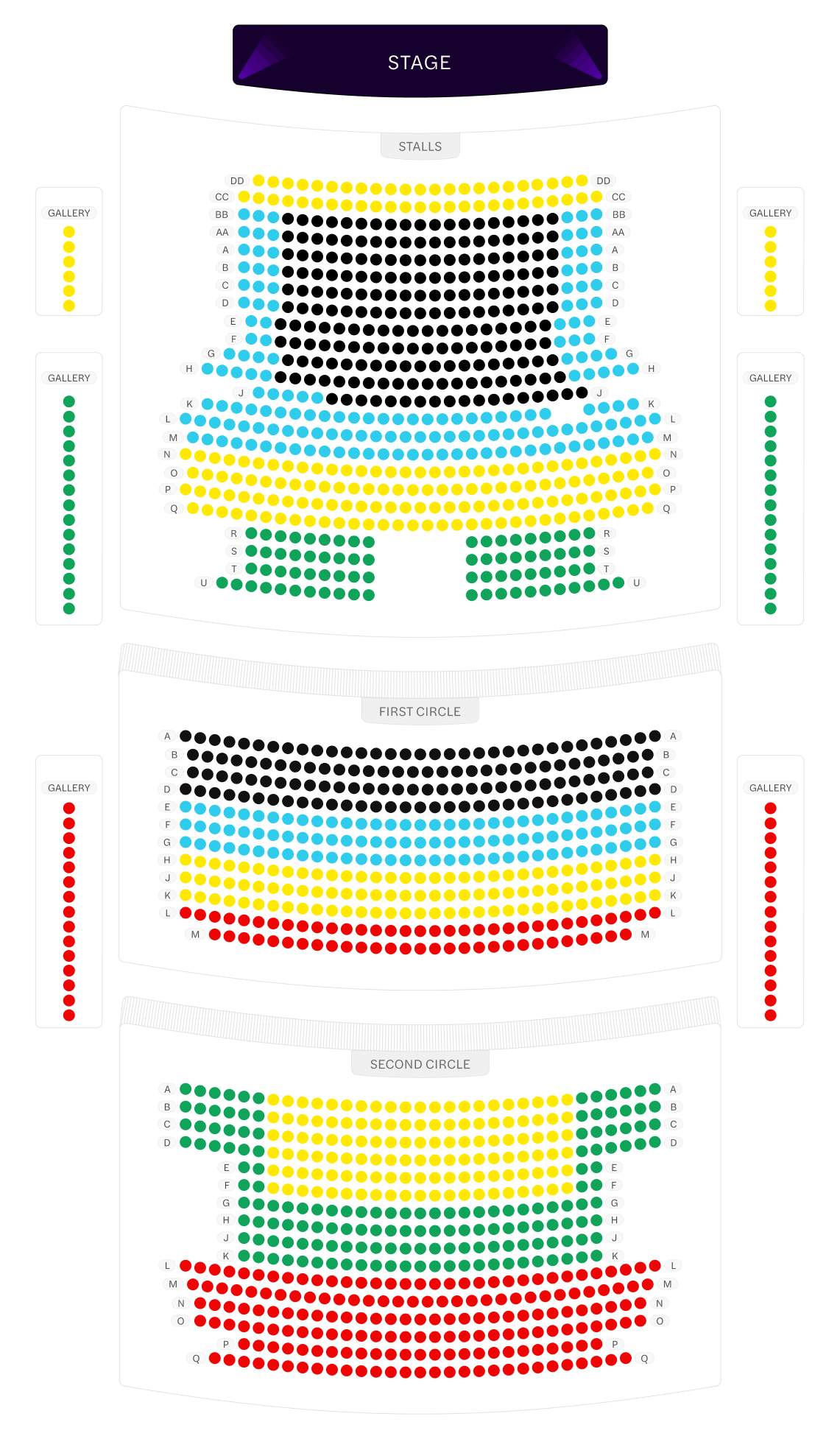 Sadler's Wells Theatre Seating Plan London Theatre Guide
